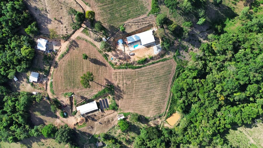 Lavouras em curva de nível